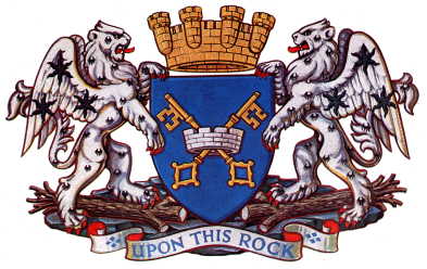 Arms (crest) of Peterborough (England)