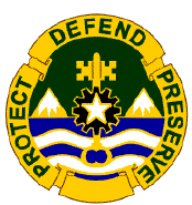 Arms of 177th Military Police Brigade, Michigan Army National Guard