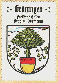 Wappen von Grüningen (Pohlheim)