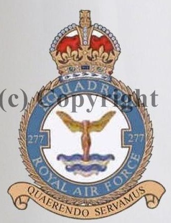 Coat of arms (crest) of the No 277 Squadron, Royal Air Force