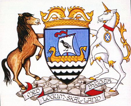 Arms (crest) of Shetland Islands