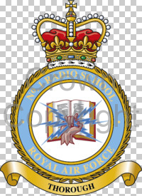 Coat of arms (crest) of the No 1 Radio School, Royal Air Force