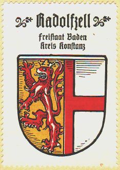 Wappen von Radolfzell am Bodensee/Coat of arms (crest) of Radolfzell am Bodensee