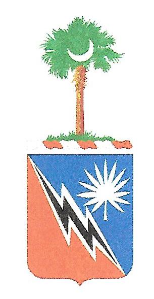 Coat of arms (crest) of the 151st Signal Battalion, South Carolina Army National Guard