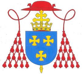 Arms of Jacques-Marie-Adrien-Césaire Mathieu
