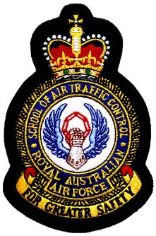 Coat of arms (crest) of the School of Air Traffic Control, Royal Australian Air Force