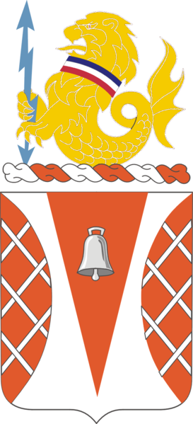 Coat of arms (crest) of 551st Signal Battalion, US Army