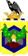 Coat of arms (crest) of 420th Chemical Battalion, Washington Army National Guard
