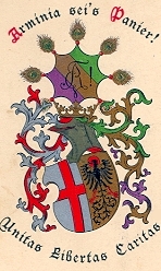 Wappen von Katholische Deutsche Studentenverbindung Arminia Freiburg im Breisgau/Arms (crest) of Katholische Deutsche Studentenverbindung Arminia Freiburg im Breisgau