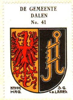 Wapen van Dalen/Coat of arms (crest) of Dalen
