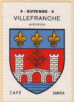 Blason de Villefranche-de-Rouergue