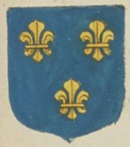 Arms (crest) of Officers of the Royal Estate of Lusignan