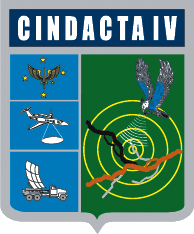 Coat of arms (crest) of the Integrated Air Traffic Control and Air Defence Center IV, Brazilian Air Force
