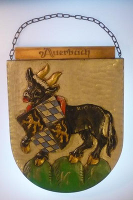 Wappen von Auerbach in der Oberpfalz/Coat of arms (crest) of Auerbach in der Oberpfalz