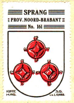 Wapen van Sprang/Coat of arms (crest) of Sprang