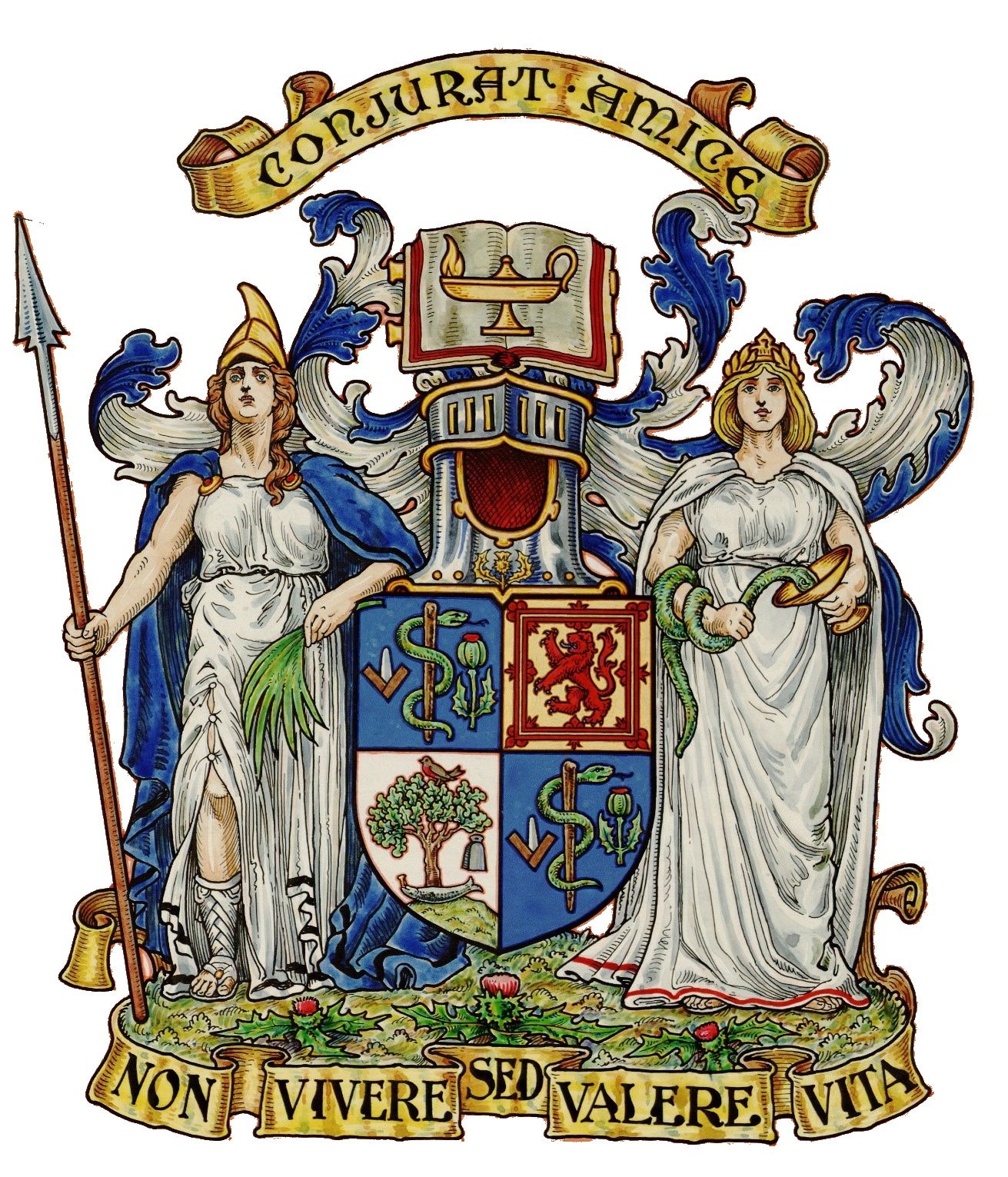 Arms of Royal Faculty of Physicians and Surgeons of Glasgow