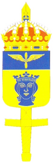 Coat of arms (crest) of the Central Air Command, Swedish Air Force