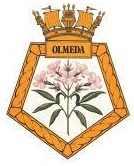 Coat of arms (crest) of the RFA Olmeda, United Kingdom