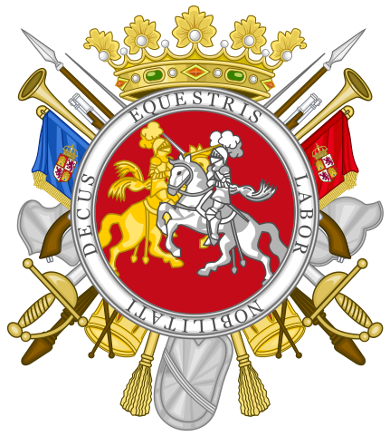 Escudo de Royal Cavalry Armory of Valencia/Arms (crest) of Royal Cavalry Armory of Valencia