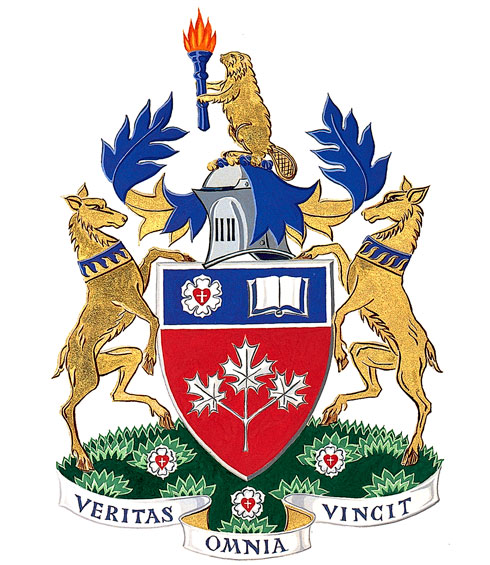Coat of arms (crest) of Wilfrid Laurier University