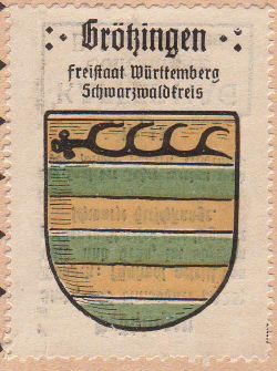 Wappen von Grötzingen