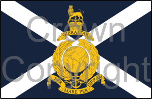 Coat of arms (crest) of Royal Marines Reserve Scotland