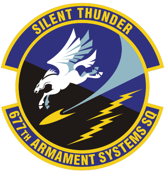 File:677th Armament Systems Squadron, US Air Force.png