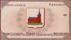 Wapen van Kerkwijk/Arms (crest) of Kerkwijk