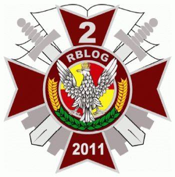 Coat of arms (crest) of the 2nd Regional Logistics Base, Polish Army