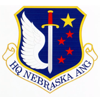 Coat of arms (crest) of the Nebraska Air National Guard, US