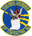 23rd Contracting Squadron, US Air Force.png