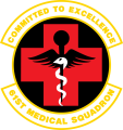 61st Medical Squadron, US Air Force.png