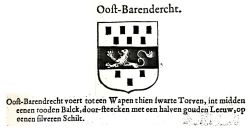 Wapen van Oost Barendrecht/Arms (crest) of Oost Barendrecht