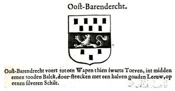 Wapen van Barendrecht/Coat of arms (crest) of Barendrecht