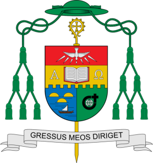 Arms (crest) of Arturo Mandin Bastes