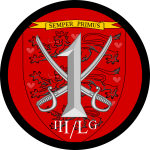 1st Company, III Battalion, The Royal Life Guards, Danish Army.png