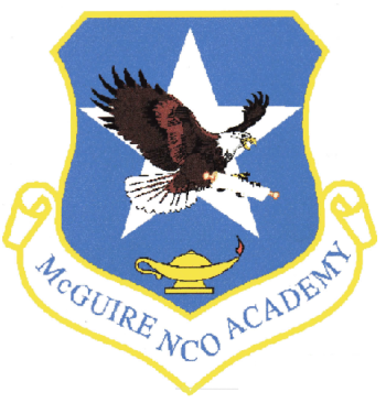 Coat of arms (crest) of the McGuire Non-Commissioned Officers Academy, US Air Force