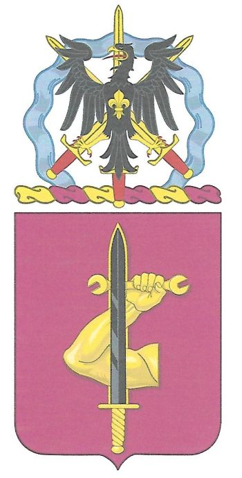 Arms of 209th Support Battalion, US Army