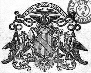 Arms (crest) of Joseph-Ignace de Foresta Colongue