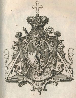 Arms of Adam Friedrich von Seinsheim