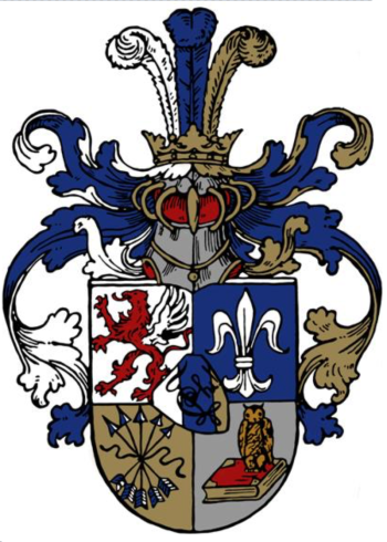 Arms of Wissenschaftliche Katholische Studentenverein Unitas Cheruskia Gießen