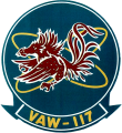 Carrier Airborne Early Warning Squadron (VAW) - 117 Wallbangers, US Navy.png