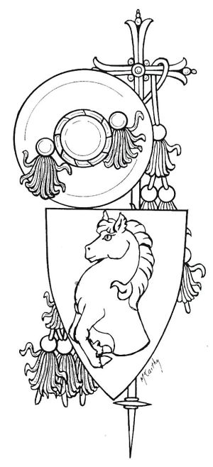 Arms (crest) of Giacomo Tebaldi