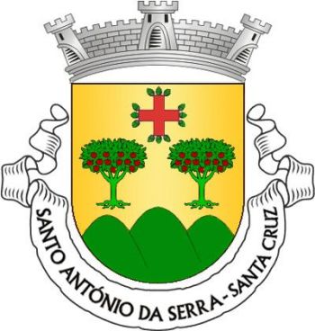 Brasão de Santo António da Serra (Santa Cruz)/Arms (crest) of Santo António da Serra (Santa Cruz)