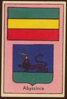 Arms (crest) of EthiopiThe arms in a Dutch album, 1947