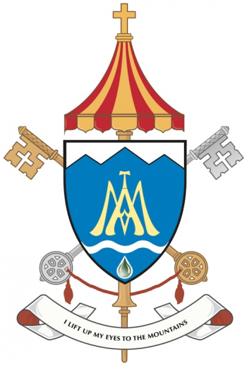 Arms (crest) of Basilica of St. Mary of the Angels, Olean