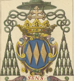 Arms (crest) of Denis-François le Bouthillier de Chavigny