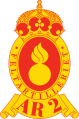 2nd Artillery Regiment, Norwegian Army.png