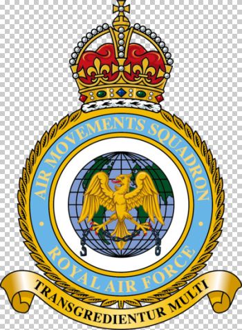 Coat of arms (crest) of Air Movements Squadron, Royal Air Force