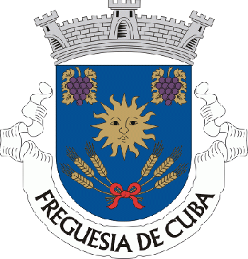 Brasão de Cuba (freguesia)/Arms (crest) of Cuba (freguesia)